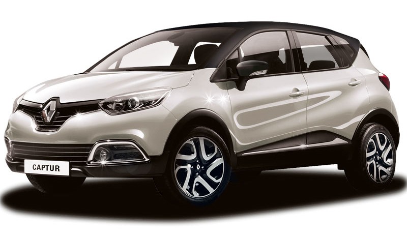 Renault Captur 2013-2019 hladká strecha
